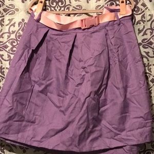 Hot Topic Pleated Skirt - Purple